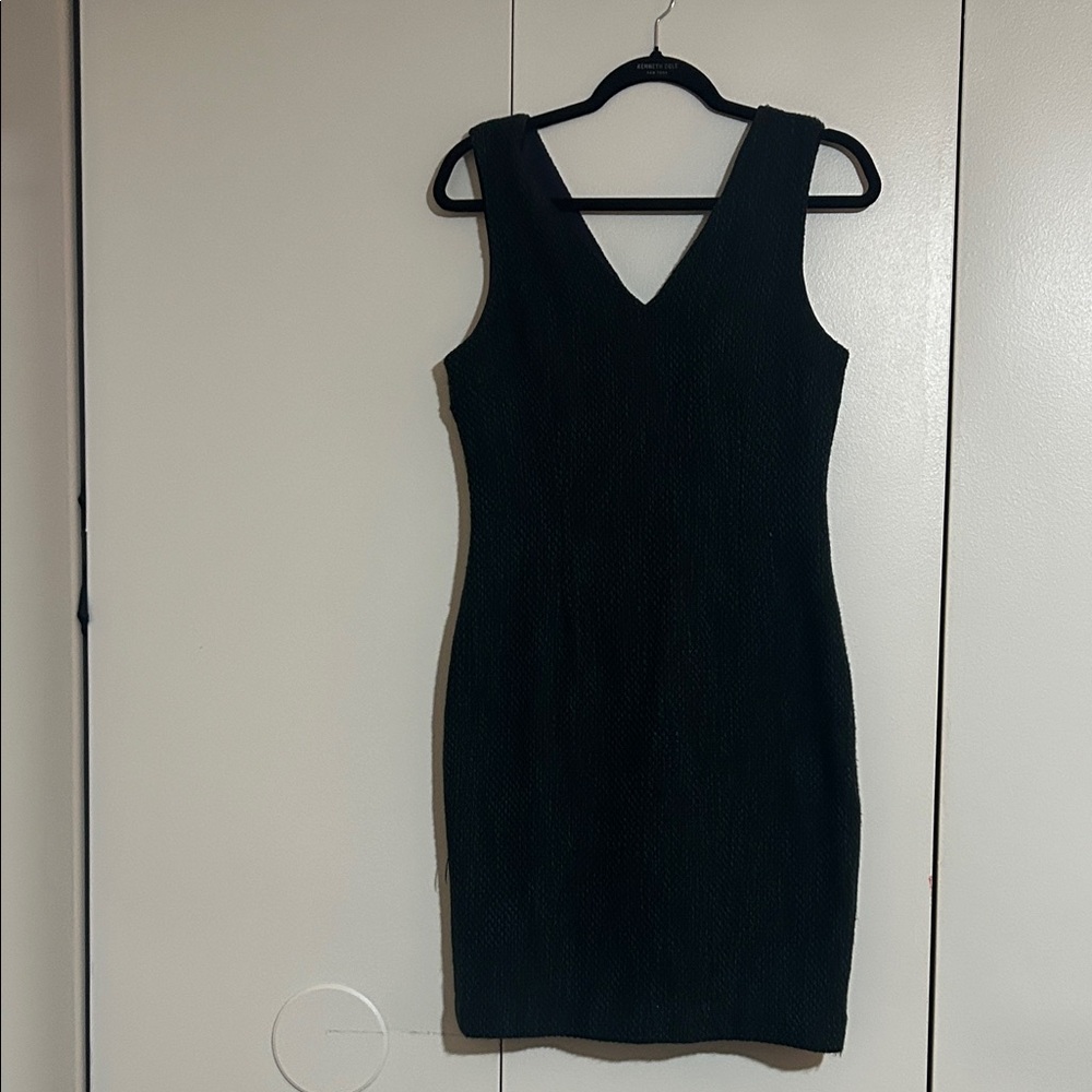 Banana Republic Black V-Neck Mini Dress